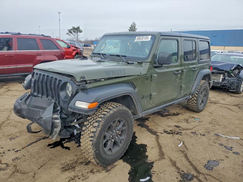 2022 JEEP WRANGLER UNLIMITED — VIN 1C4HJXDG3NW160846
