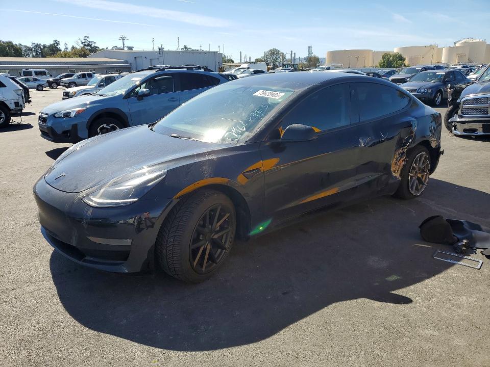 2022 TESLA MODEL 3 — VIN 5YJ3E1EB4NF257010