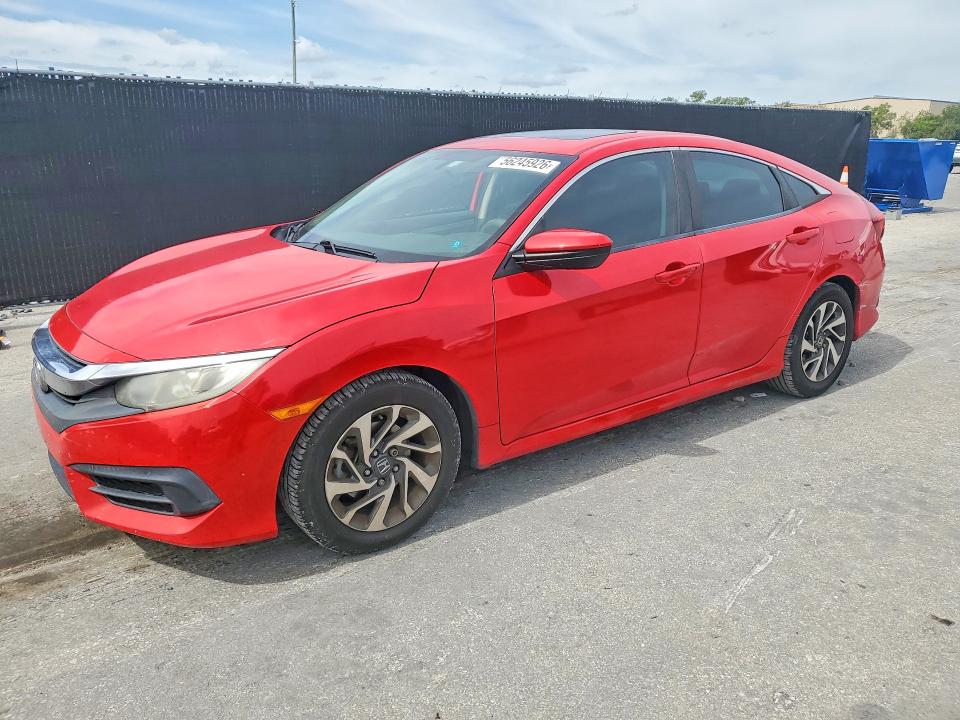 2016 HONDA CIVIC — VIN 2HGFC2F75GH538346