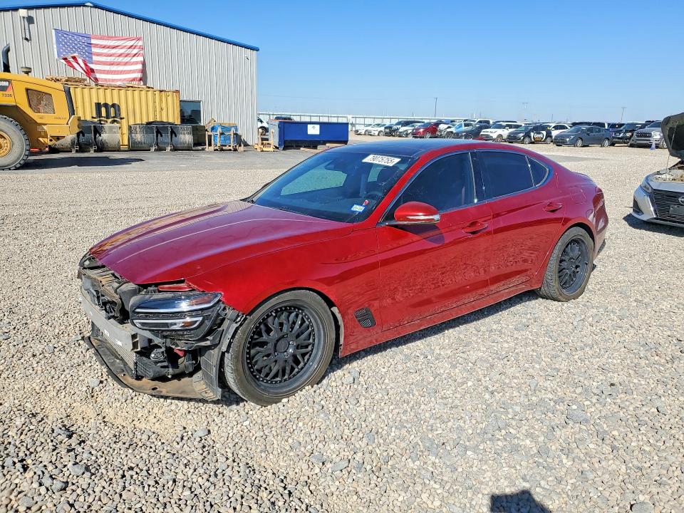 2022 GENESIS G70 — VIN KMTG54TE0NU099967