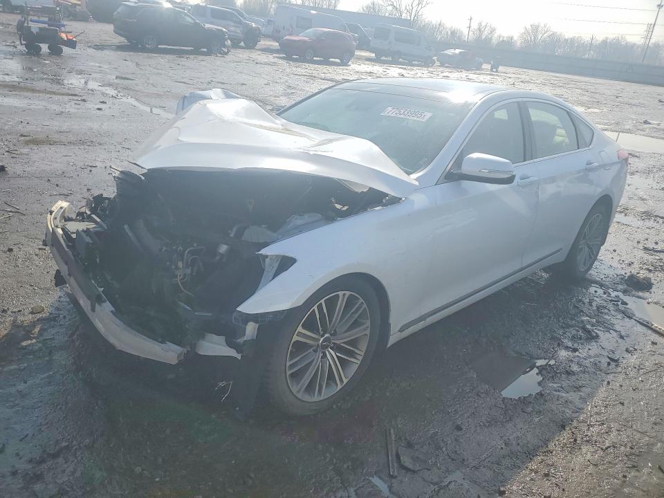 2018 GENESIS G80 — VIN KMHGN4JE0JU256307