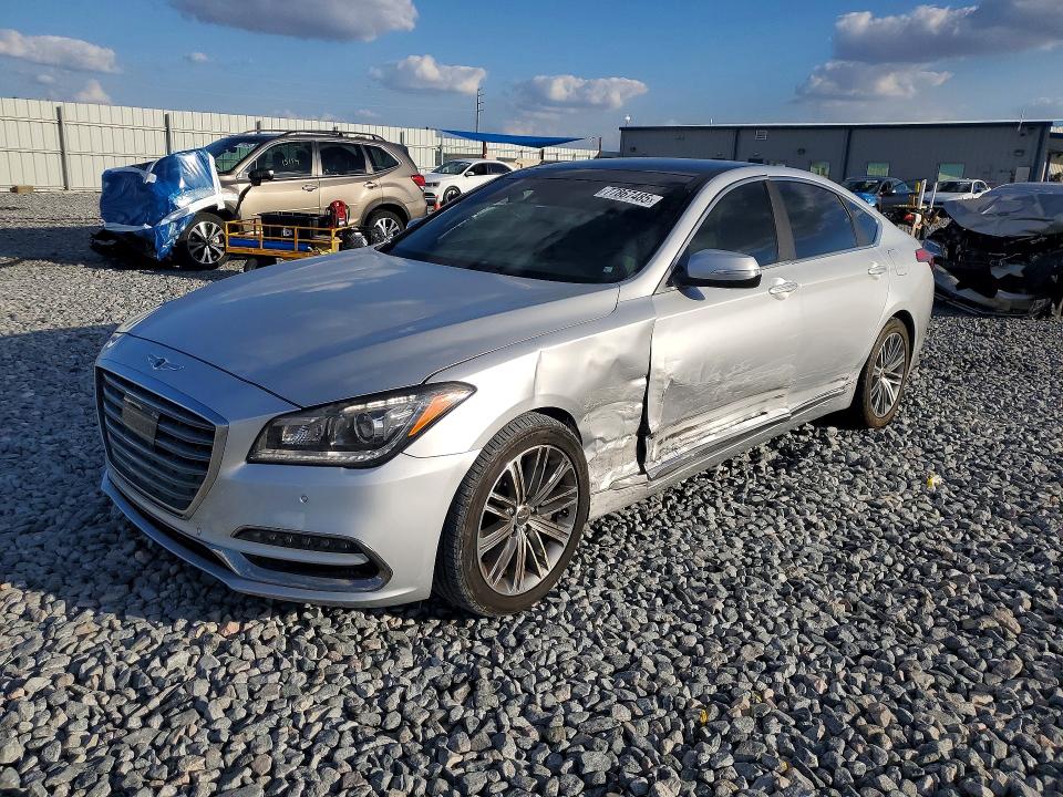 2018 GENESIS G80 — VIN KMHGN4JE9JU230501