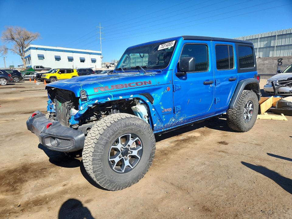 2021 JEEP WRANGLER UNLIMITED — VIN 1C4JJXFM6MW818050