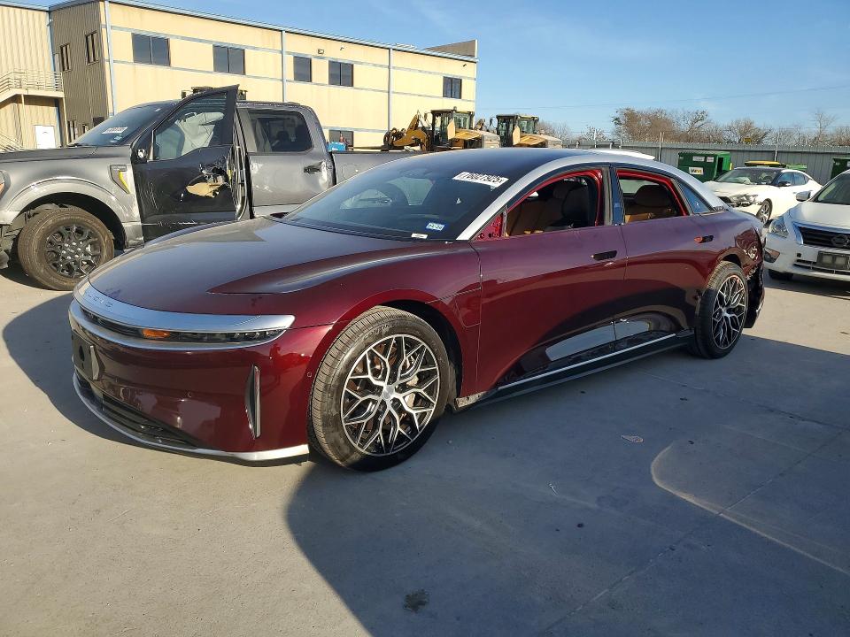 2022 LUCID MOTORS AIR — VIN 50EA1GBA5NA005725