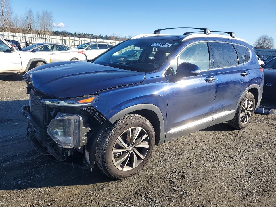 2020 HYUNDAI SANTA FE — VIN 5NMS33AD9LH298250