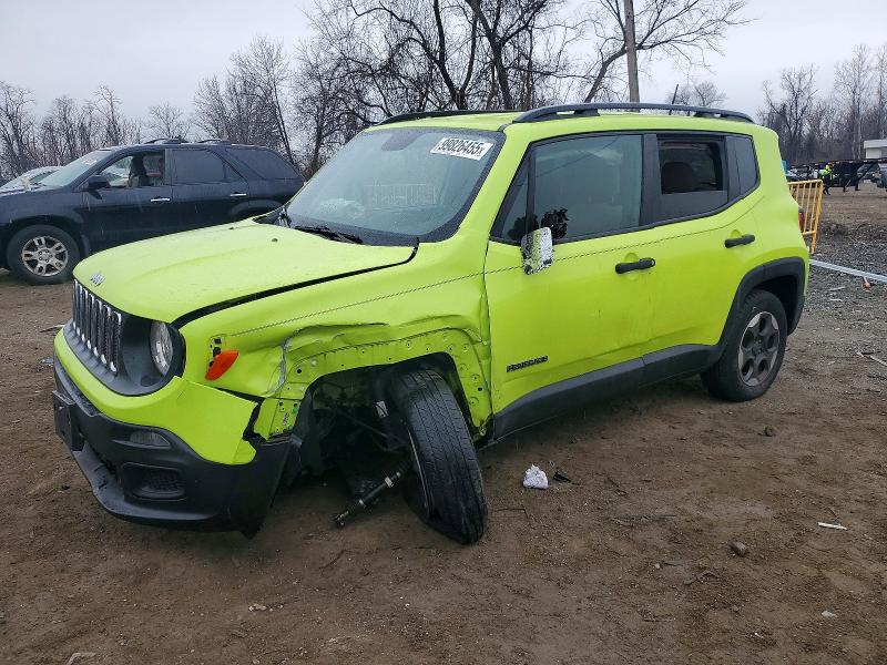 2018 JEEP RENEGADE — VIN ZACCJBAB7JPH33888