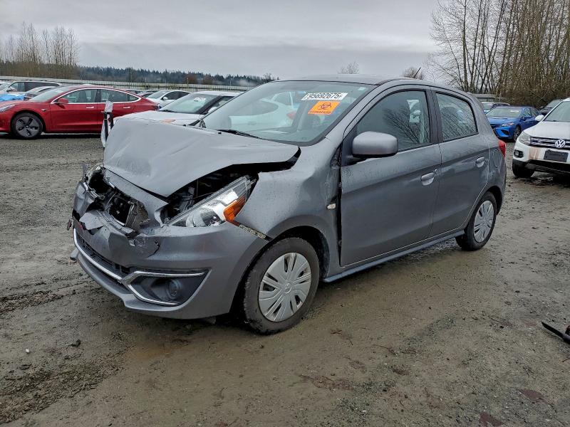 2019 MITSUBISHI MIRAGE ES — VIN ML32A3HJ9KH013678