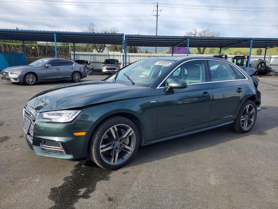 2018 AUDI A4 — VIN WAUENAF45JA087023