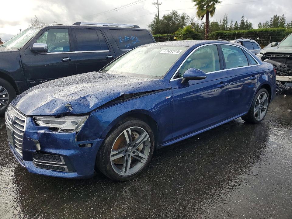 2018 AUDI A4 — VIN WAUENAF47JN001073