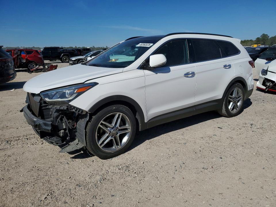 2017 HYUNDAI SANTA FE — VIN KM8SR4HF8HU185087