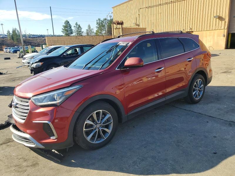 2017 HYUNDAI SANTA FE — VIN KM8SM4HF9HU189437