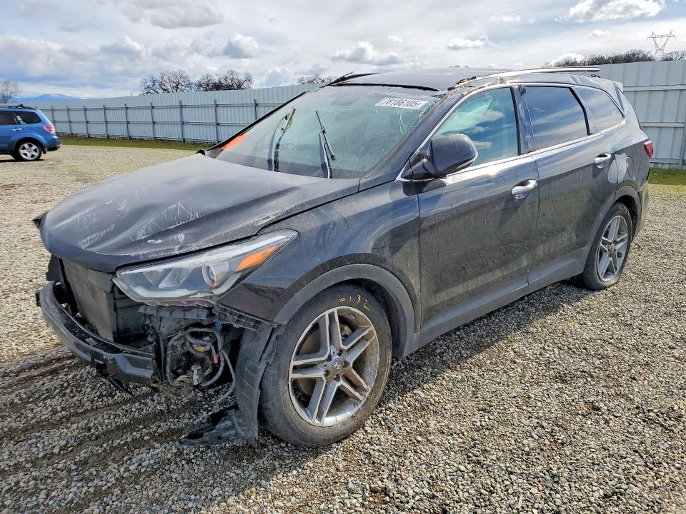 2017 HYUNDAI SANTA FE — VIN KM8SR4HF5HU233595