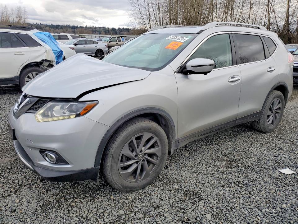 2016 NISSAN ROGUE S — VIN 5N1AT2MV7GC924727
