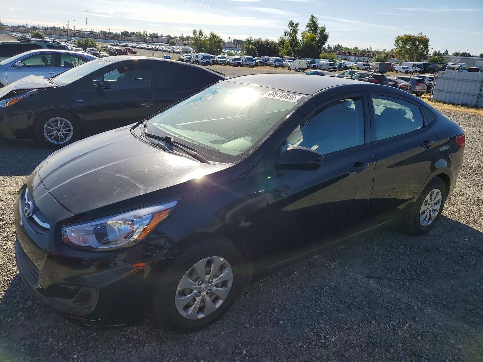 2017 HYUNDAI ACCENT — VIN KMHCT4AEXHU371317