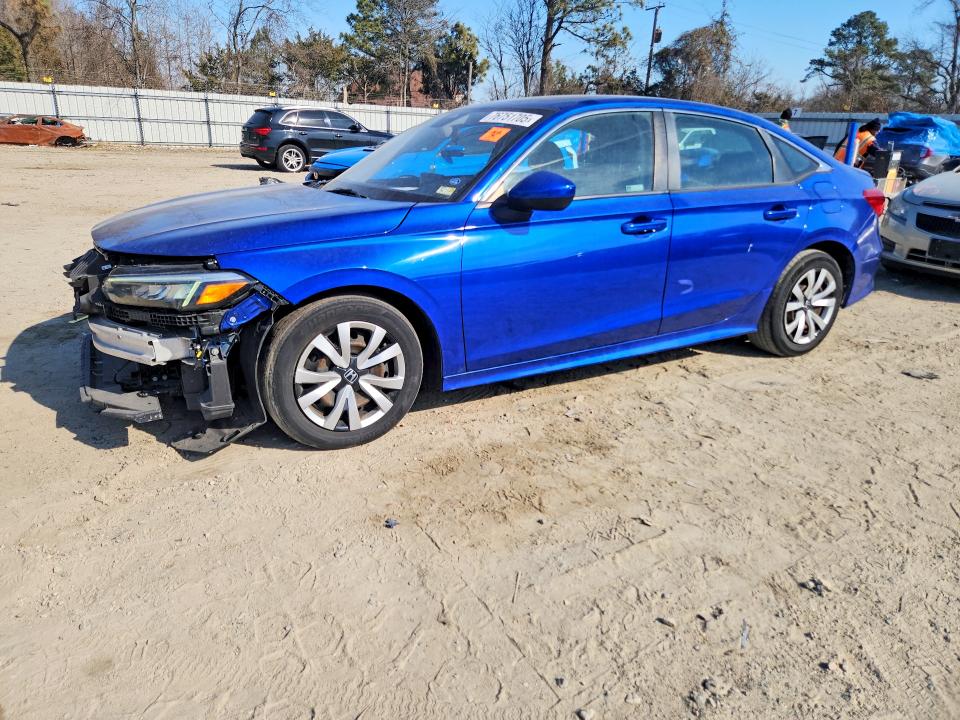 2022 HONDA CIVIC — VIN 2HGFE2F23NH508502