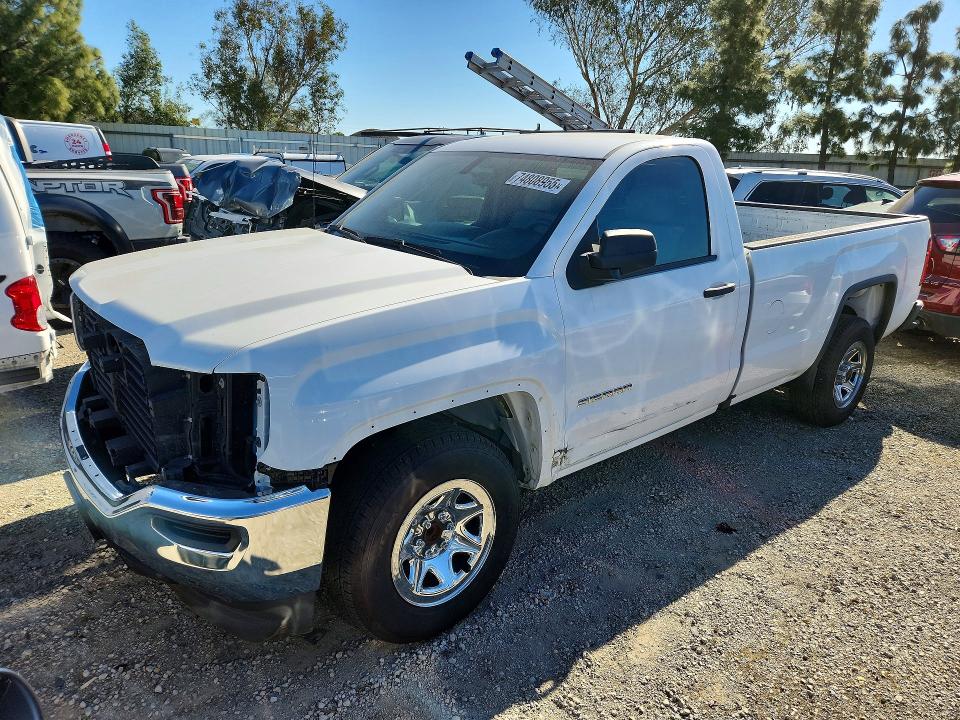 2018 GMC SIERRA — VIN 1GTN1LEHXJZ183424