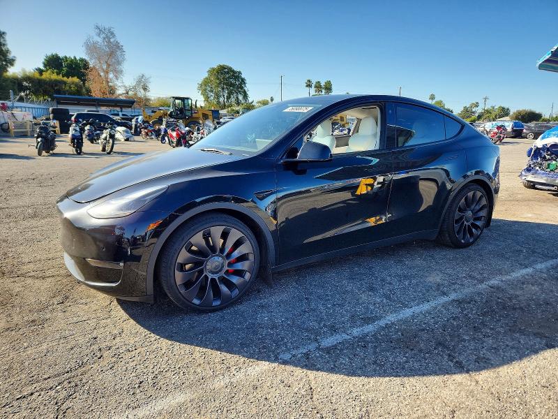 2021 TESLA MODEL Y — VIN 5YJYGDEF5MF230322