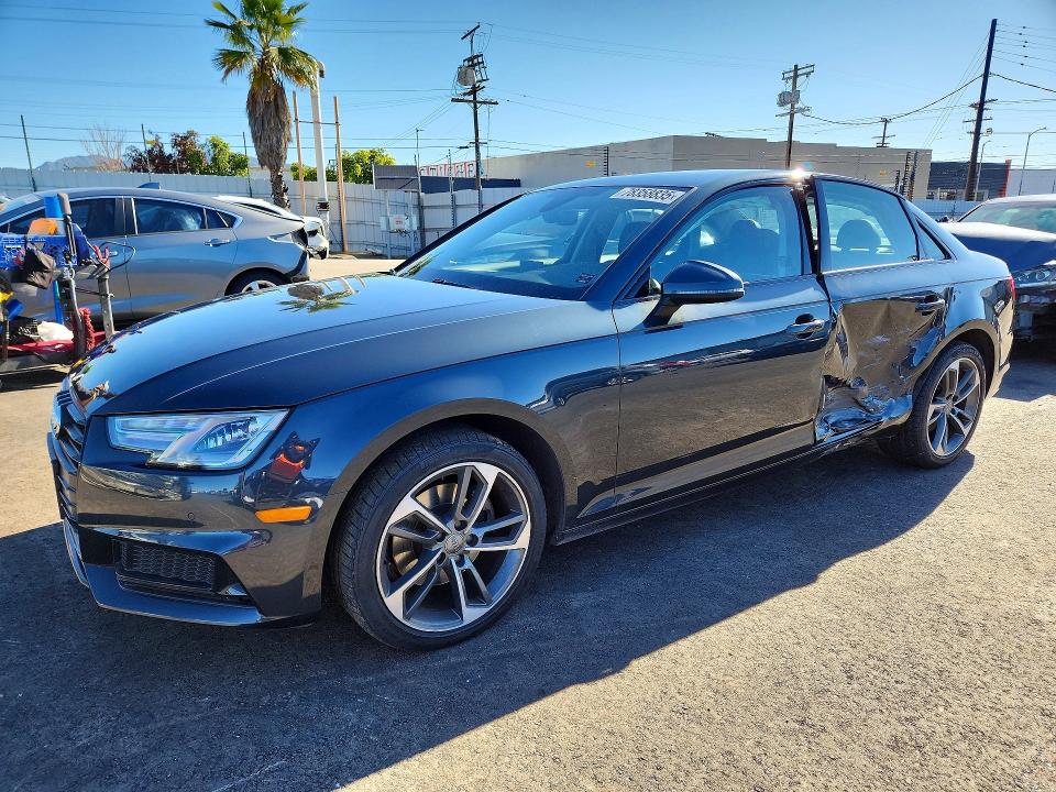 2019 AUDI A4 — VIN WAUGMAF48KN022012