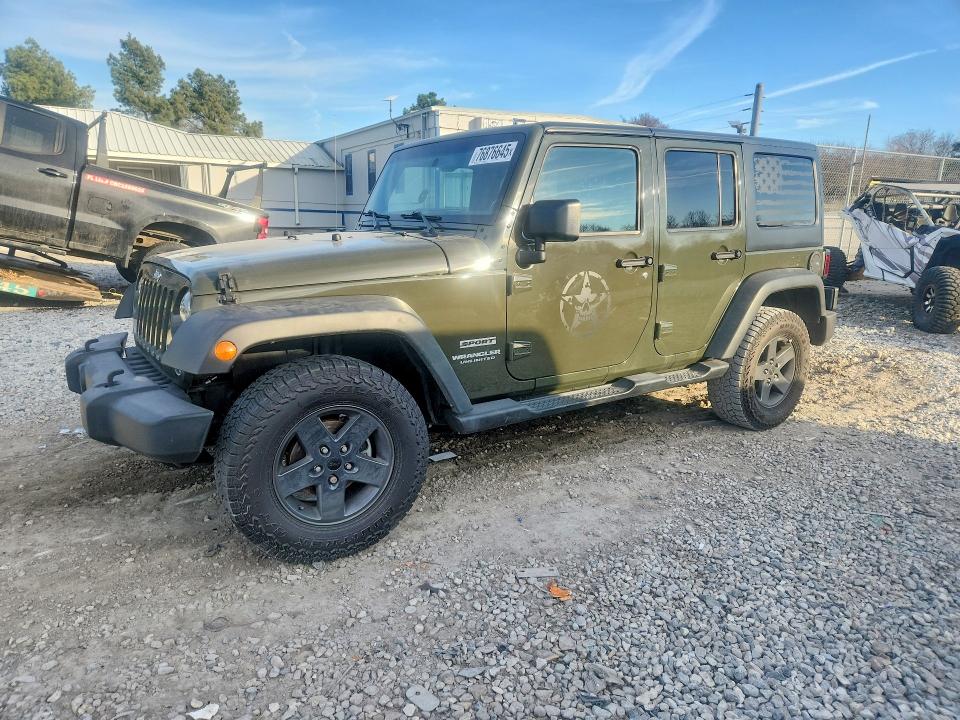2015 JEEP WRANGLER U — VIN 1C4BJWDG5FL673518