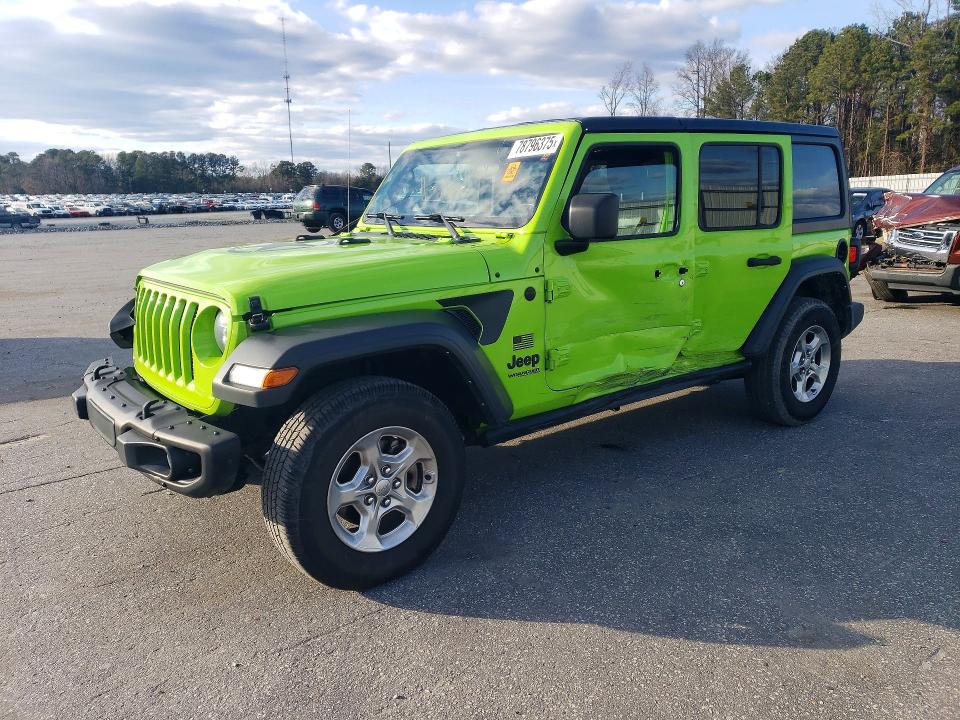 2021 JEEP WRANGLER UNLIMITED — VIN 1C4HJXDN0MW752332