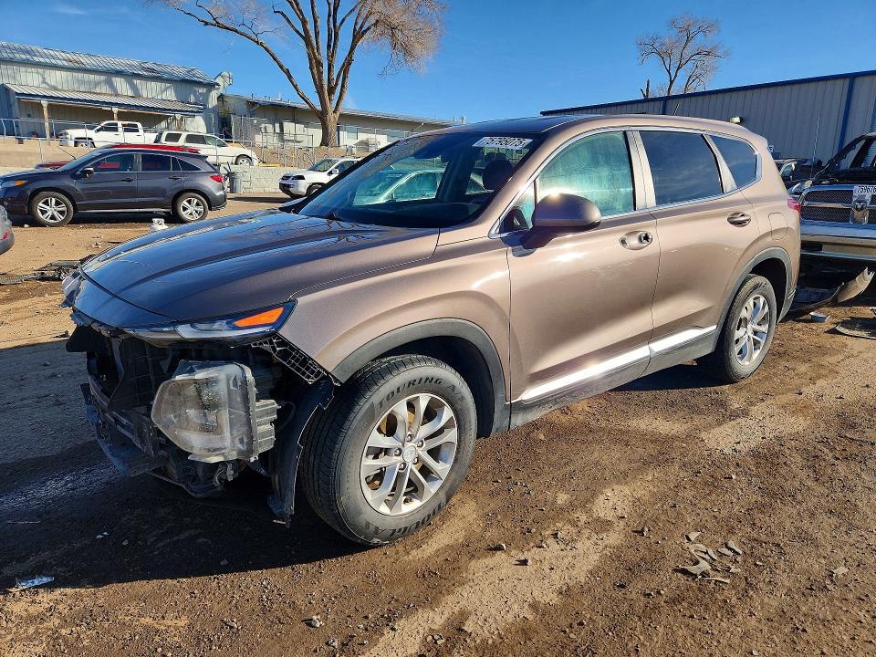 2019 HYUNDAI SANTA FE — VIN 5NMS2CAD6KH105280