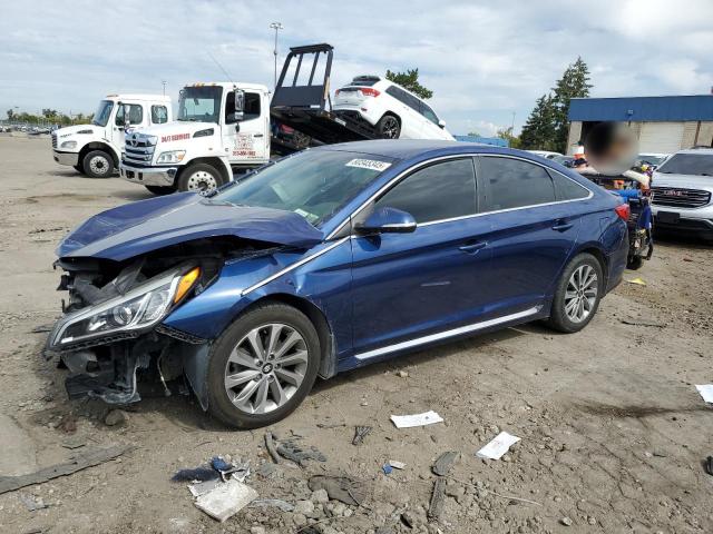 2017 HYUNDAI SONATA — VIN 5NPE34AF5HH458591