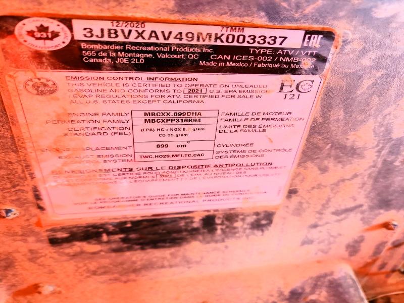 3JBVXAV49MK003337