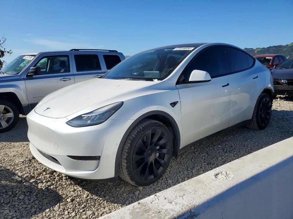 2021 TESLA MODEL Y — VIN 5YJYGDEE7MF159373