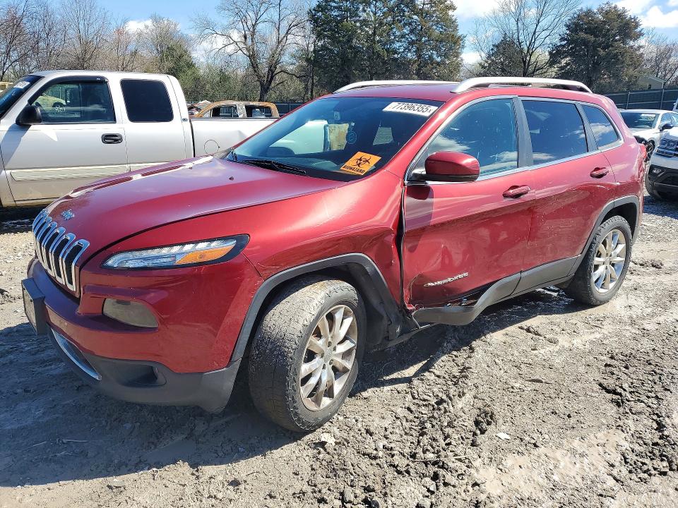 2016 JEEP CHEROKEE — VIN 1C4PJMDS6GW252342
