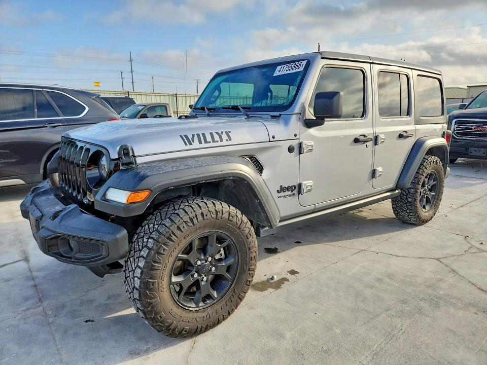2021 JEEP WRANGLER UNLIMITED — VIN 1C4HJXDG4MW595972