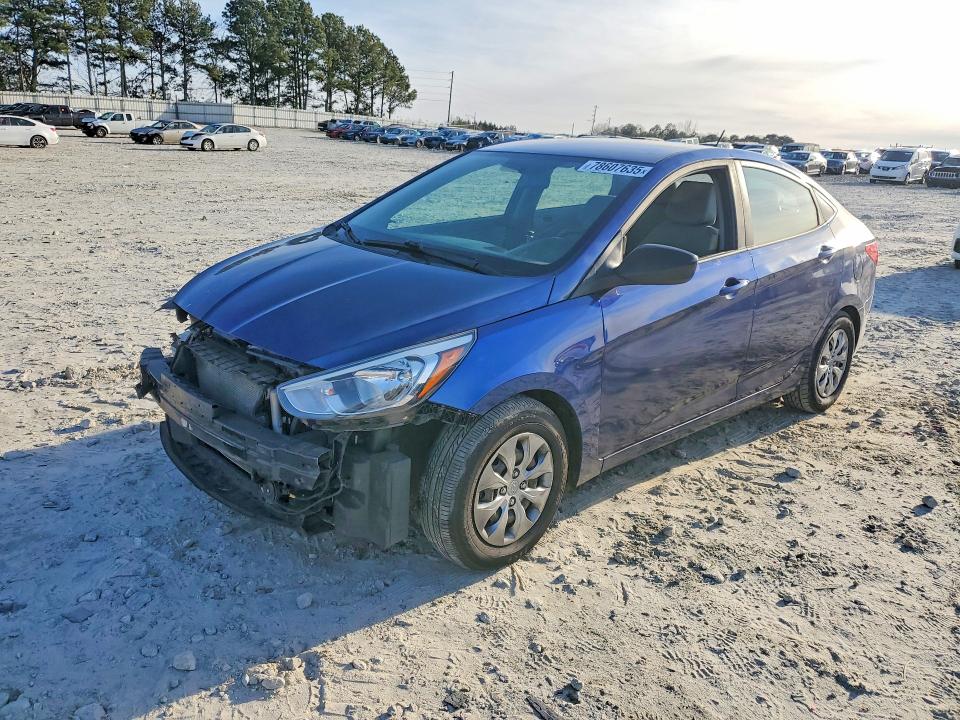 2017 HYUNDAI ACCENT — VIN KMHCT4AE2HU322127