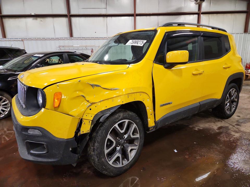2016 JEEP RENEGADE — VIN ZACCJBBT8GPD83641