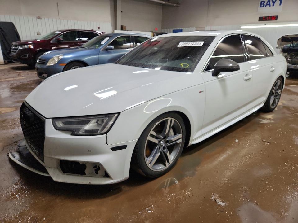 2017 AUDI A4 — VIN WAUENAF43HN048501