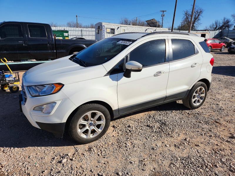 2019 FORD ECOSPORT S — VIN MAJ3S2GE7KC274405