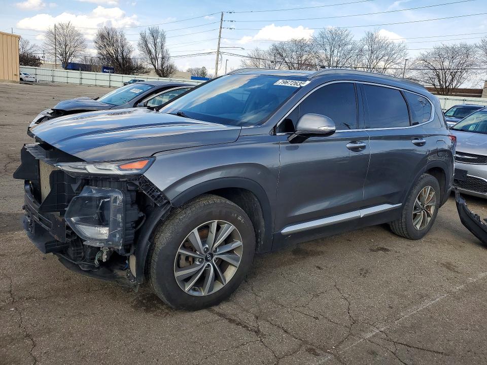2020 HYUNDAI SANTA FE — VIN 5NMS3CAD3LH143256