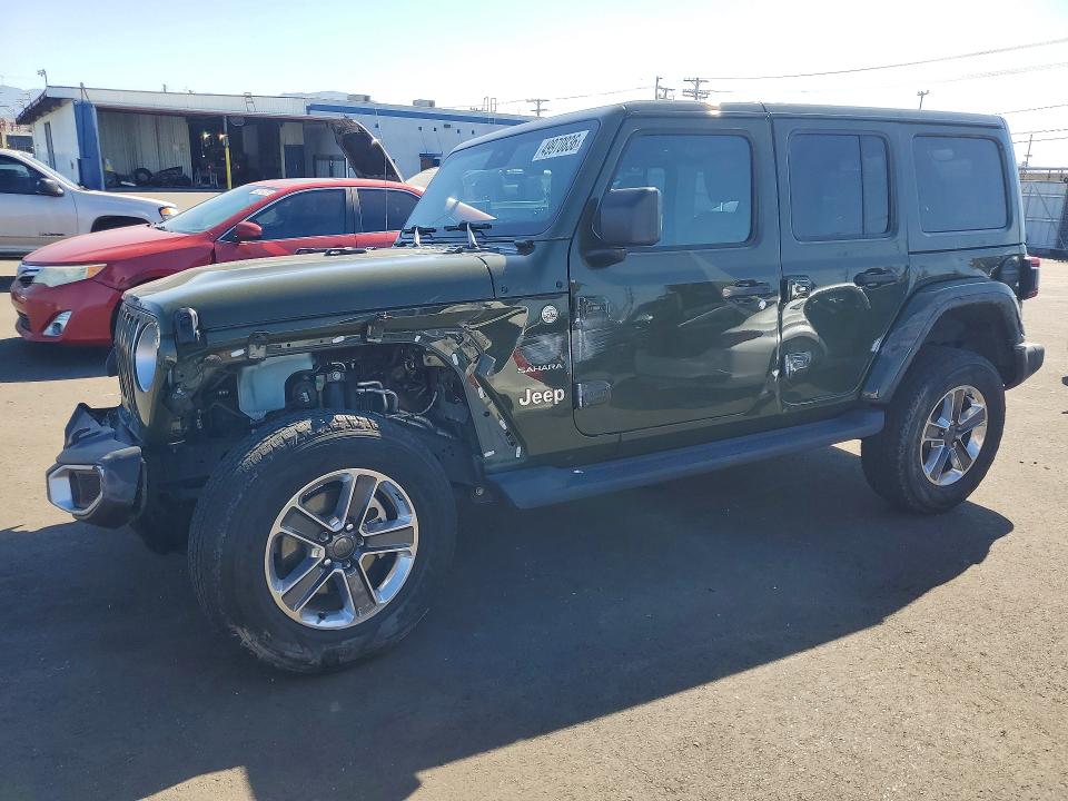 2022 JEEP WRANGLER UNLIMITED — VIN 1C4HJXEG7NW158032