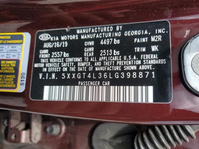5XXGT4L36LG398871