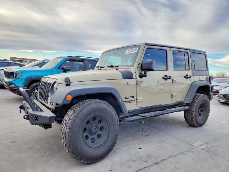 2017 JEEP WRANGLER UNLIMITED — VIN 1C4BJWDG8HL597893