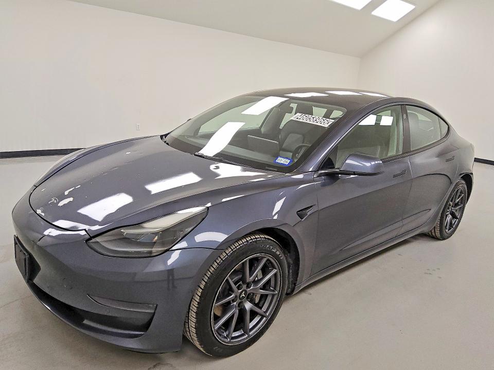 2022 TESLA MODEL 3 — VIN 5YJ3E1EA4NF190609