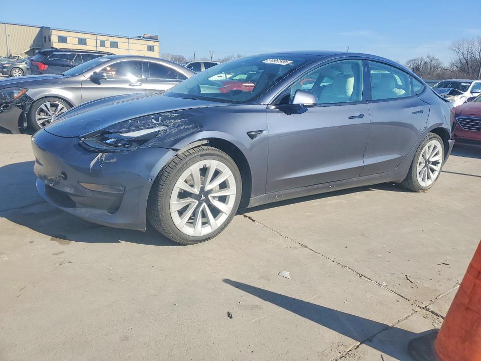 2022 TESLA MODEL 3 — VIN 5YJ3E1EBXNF114661