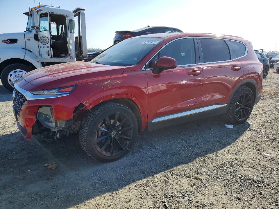 2020 HYUNDAI SANTA FE — VIN 5NMS2CAD7LH141237