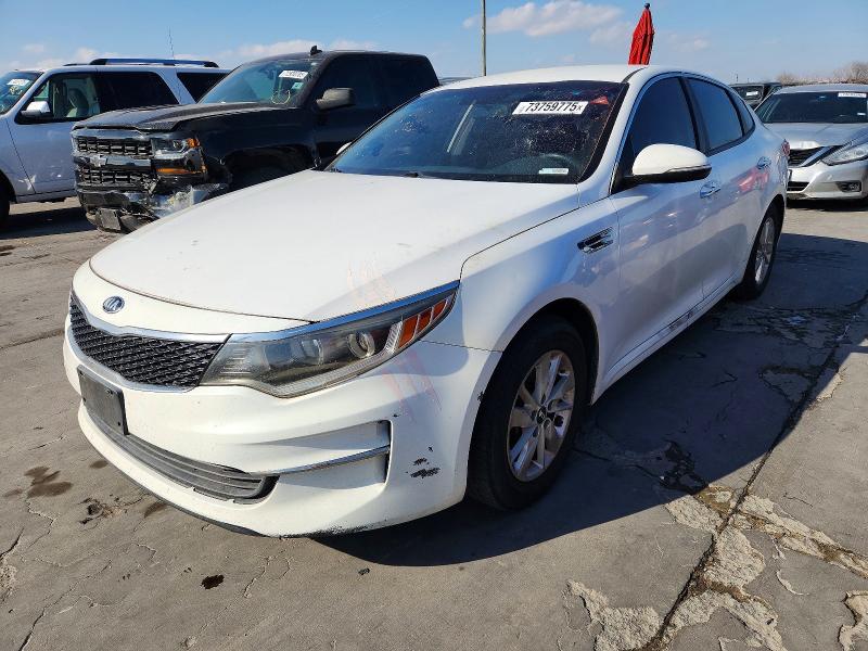 2016 KIA OPTIMA — VIN KNAGT4L38G5075798