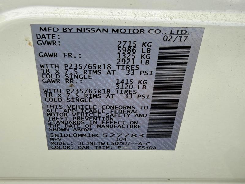 5N1DL0MM1HC527783