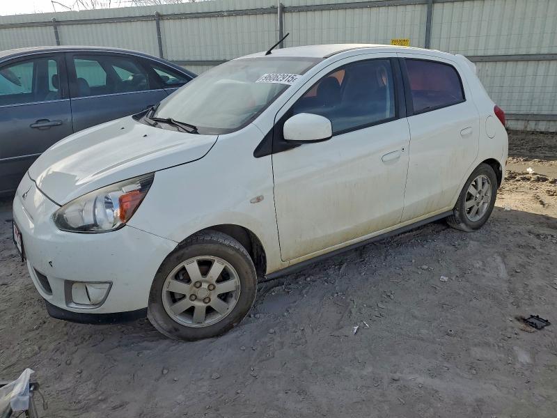 2014 MITSUBISHI MIRAGE ES — VIN ML32A4HJ0EH013434