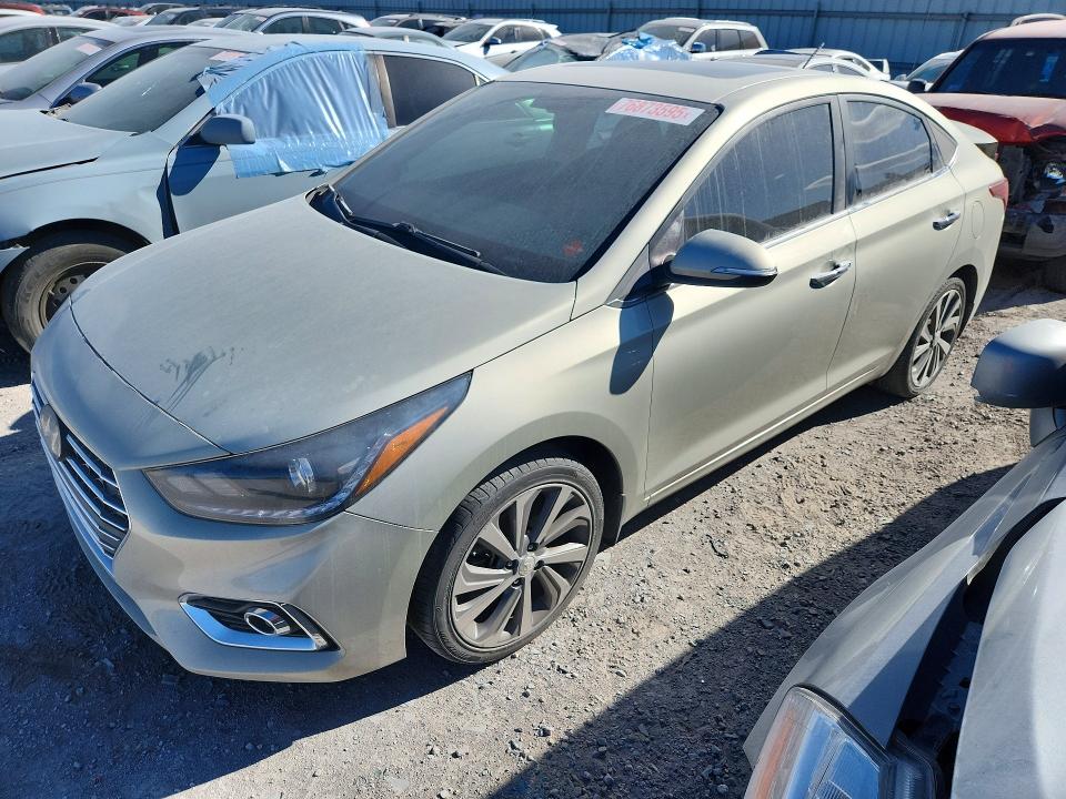 2019 HYUNDAI ACCENT LIM — VIN 3KPC34A31KE046368