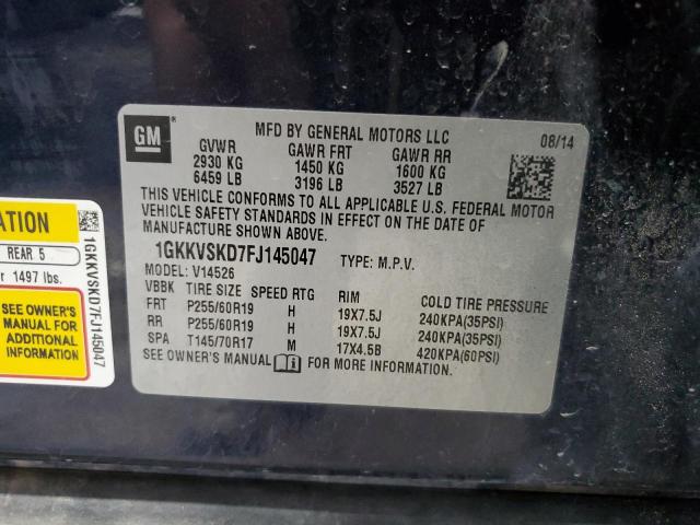 1GKKVSKD7FJ145047