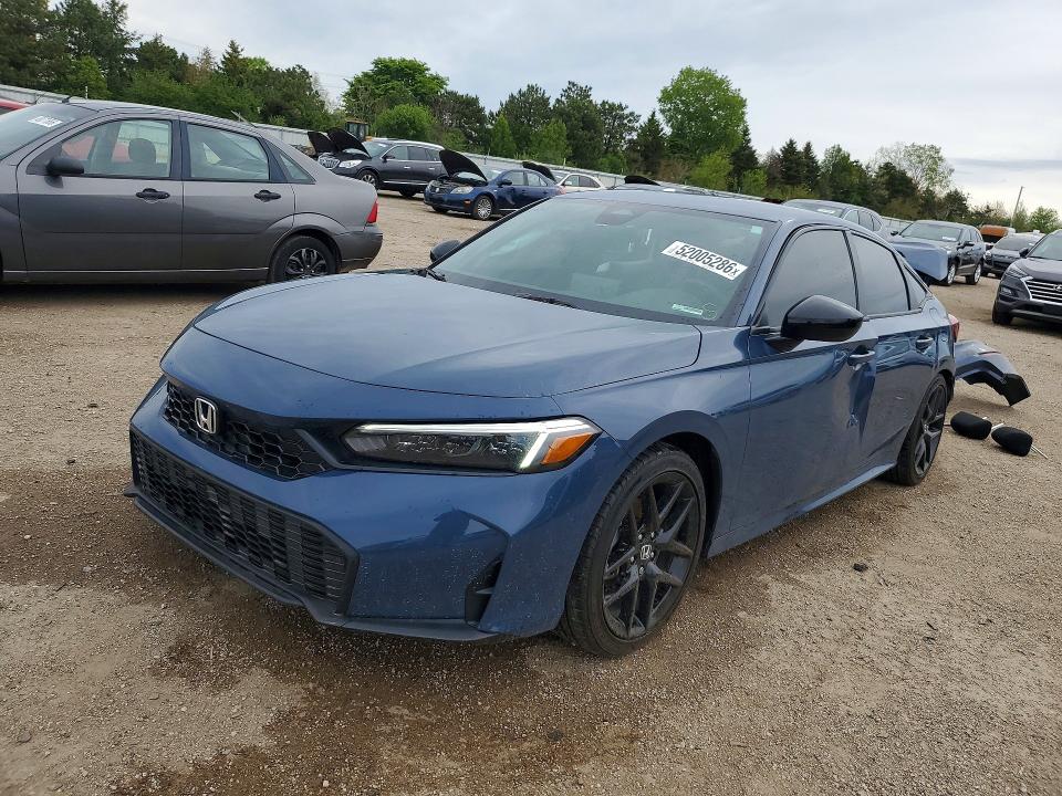 2025 HONDA CIVIC — VIN 2HGFE2F53SH576983