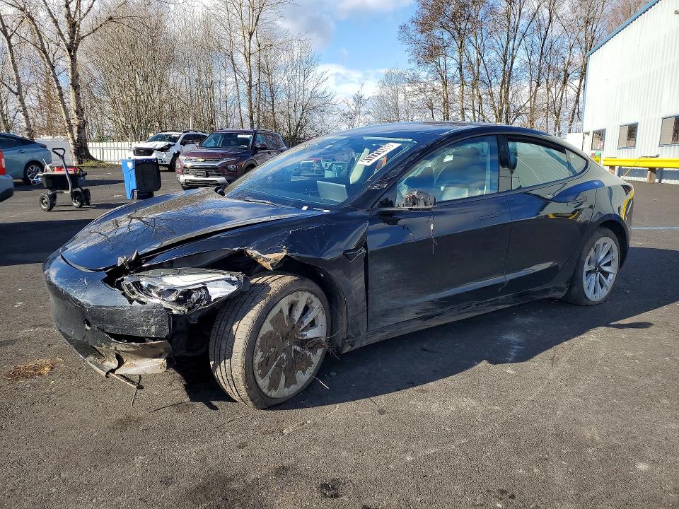 2022 TESLA MODEL 3 — VIN 5YJ3E1EA5NF369306