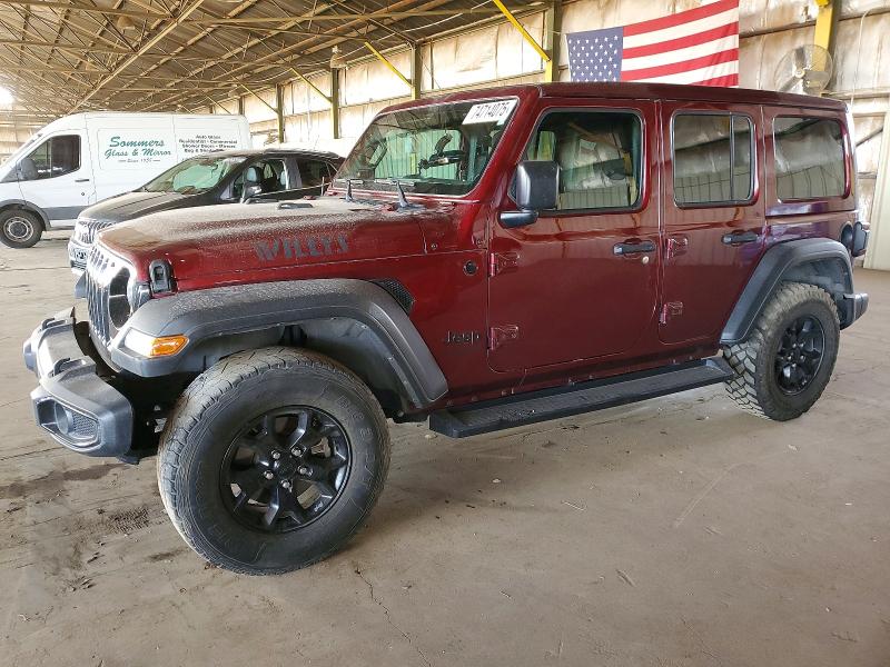 2021 JEEP WRANGLER U — VIN 1C4HJXDG9MW711666