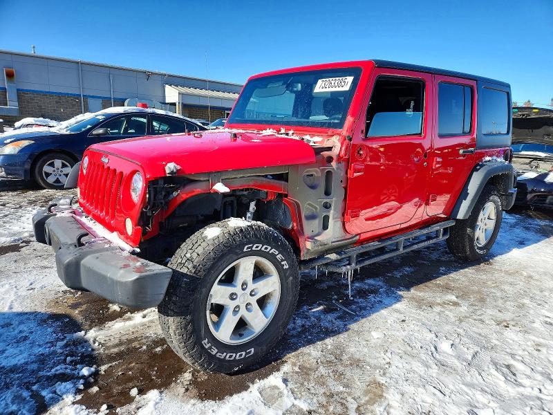 2016 JEEP WRANGLER U — VIN 1C4HJWDG9GL115554